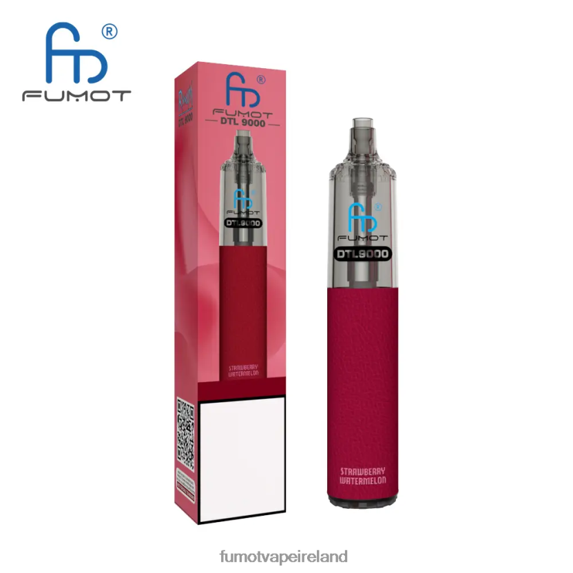 Fumot DTL Disposable Vape Pen 9000- 18ML (1 Piece) T6F626379 | Fumot Vape Price Strawberry Cherry Cranberry
